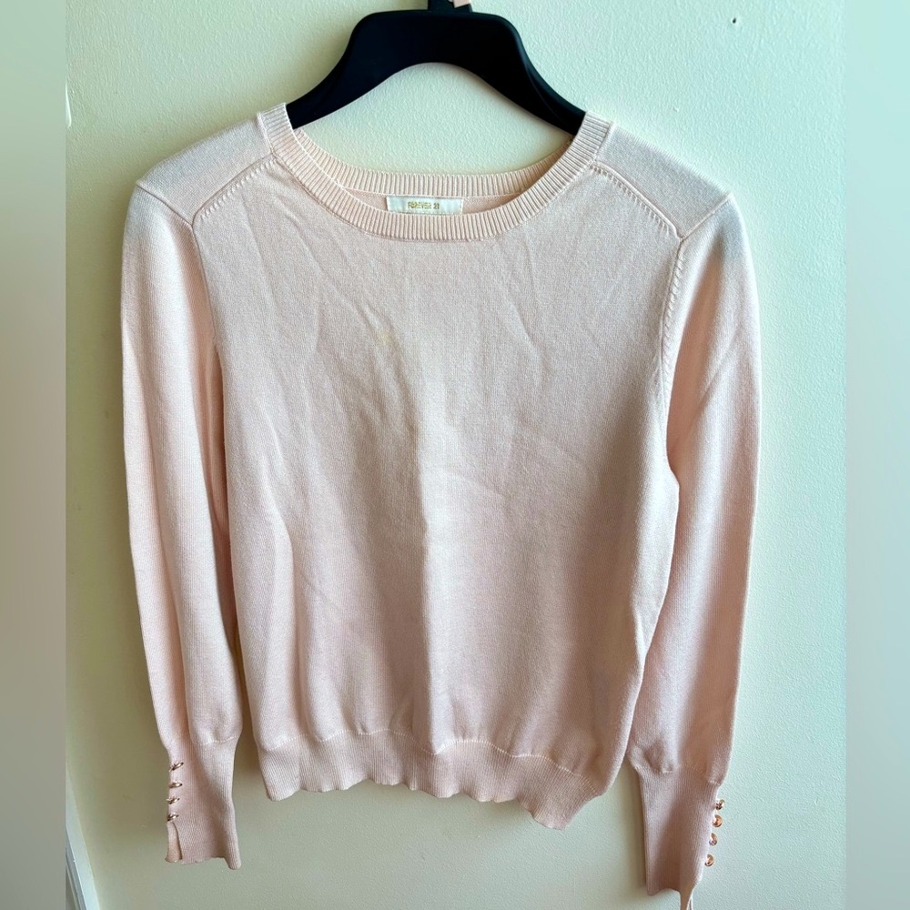 Forever 21 Pink long sleeve Shirt for girl, top for girl, shirt